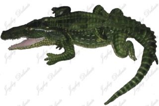 giant huge 65 alligator crocodile stuffed plush