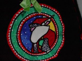 Fuzzy Ornaments Beaded Ugly Christmas Sweater Tacky Winner Mens Womens 
