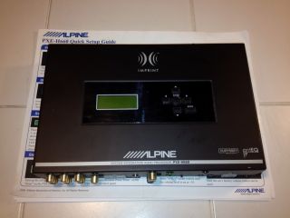 Alpine PXE H660 System Integration Audio Processor