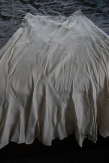 New JCrew Madewell Alexa Chung Grandma Skirt Size 6 Ivory