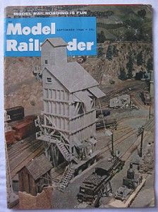 vintage model railroader magazine september 1966