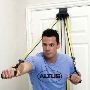 New Altus Total Pro Home Gym Body Workout Resistance Bands with 