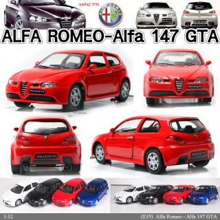 Alfa Romeo Alfa 147 GTA Red Diecast Mini Cars Toys Kinsmat 1 32 1 32 5 