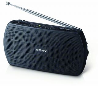 Sony SRF 18 Am FM Portable Radio External Speaker Am FM 3 5mm for 