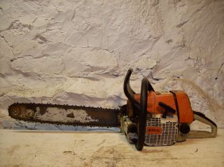 Stihl 036 Pro Chainsaw With 20 Inch Bar And Chain Needs Repair