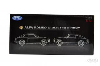 Brand new 118 scale diecast model car of Alfa Romeo Giuletta Sprint 