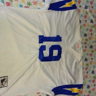 Authentic Mitchell And Ness Lance Alworth Chargers Throwback Jersey 