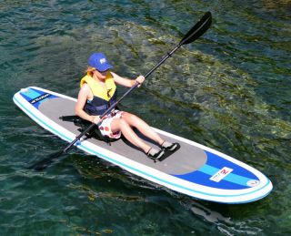 ZPRO PADDLE BOARD   KAYAK Inflatable + SEAT & FOOT REST