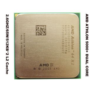 AMD CPU Athlon 64 X2 5000 2 6g 1M AM2 AM2 940 Socket ADO5000IAA5DO 