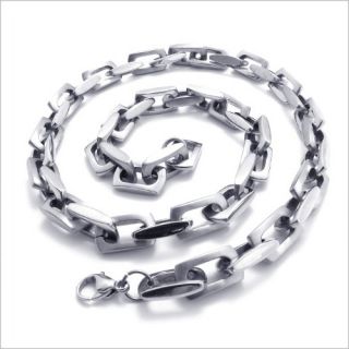 24 Heavy Mens Stainless Steel Anchor Chain Necklace SL121