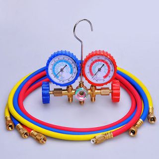 Newly listed Manifold Gauge A/C Diagnostic Tools 60 Colored Hoses 