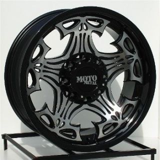 17 inch black wheels rims chevy dodge ram hd 2500