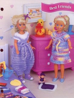 Best Friends Barbie Sister Skipper Doll Dress Bubble Pants Duck 