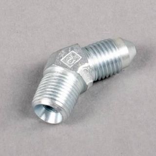 Wilwood 220 6412 Caliper Inlet Fitting 45 Degree 3 An Male to 1 8 NPT 