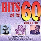 Hits of the 60s, Vol. 3 (CD, Jan 2000, 