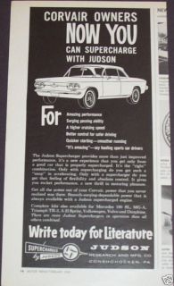 judson supercharger in Vintage Car & Truck Parts