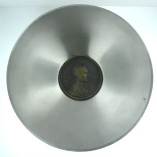 Stainless Steel Florentine Italian Coin Bowl