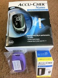 Newly listed Accu Chek NANO with FREE SKIN and TEST STRIPS