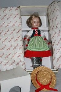 14 Danbury Mint Shirley Temple Heidi Dolls of The Siver Screen New in 