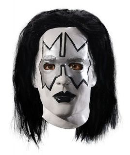 KISS Ace Frehley The Spaceman Halloween Costume Deluxe Mask Adult