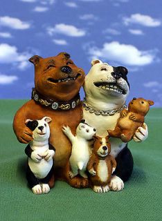 Staffordshire Bull Terrier Staffy Family chapman*