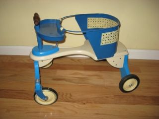 vintage antique collectible childs ride on push toy