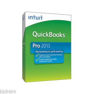QuickBooks Pro 2013 2 User Small Business Accounting Software 