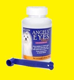 Angels Eyes Natural Tear Stain Remover Eliminator CHICKEN + FREE Scoop 
