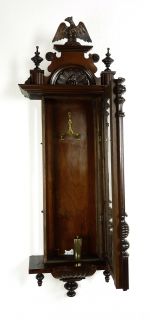 Antique German Wall Clock at 1880 1900