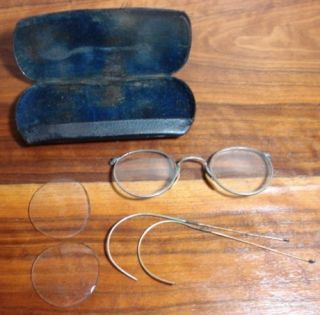 Vintage Antique Ful Vue Glasses Eyeglasses Spectacles