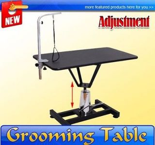 Adjustable Portable Pet Dog Hydraulic Pump Grooming Table Large Case