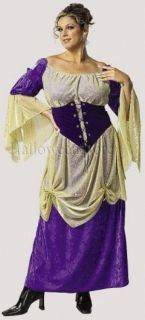renaissance gypsy plus size deluxe adult costume 