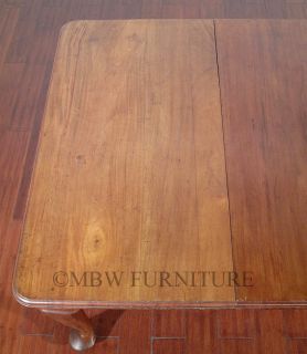 Antique English Mahogany Queen Anne 5ft Dining Table c1940’s P40 