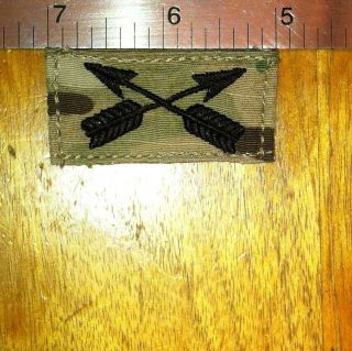 US Army Special Forces Branch Insignia Patch 1x2 Multicam
