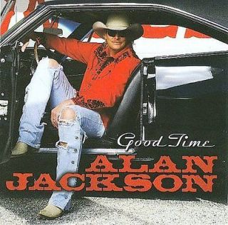 newly listed alan jackson good time new cd time left