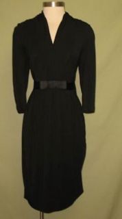 Antonio Melani Essentials Black Long 3 4 Sleeved Reese Knit Dress M 