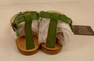 Apepazza Womens Panay Sandal Green 8 $175 Value