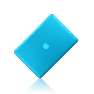 NEW Rubberized AQUA BLUE Hard Case Cover for Apple Macbook PRO 15 