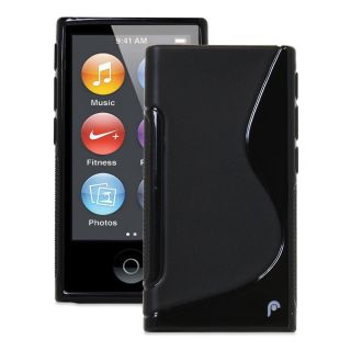   hybrid s series tpu protector case for apple ipod nano 7th gen black