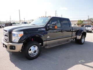   2012 F350 KING RANCH FX4 DUALLY WITH NAVI AND 5TH WHEEL HITCH PREP PKG