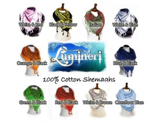   Top Quality Soft Traditional Arafat Arab Shemagh Scarf Pashmina