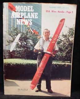   Model Airplane News Magazine Radio Controlled Hobby Plane Aircraft