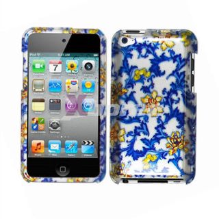 For Apple iPod Touch 4th Hard Case Blue China Glossy