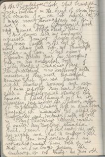 1929 Handwritten Diary Providence RI Hanley Biltmore Hotel Mistress 