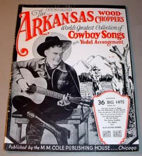 Arkansas Woodchoppers Worlds Greatest Collection of Cowboy Songs 