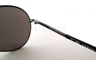 NWT ARMANI EXCHANGE Mens Sunglasses AX212/S Gun/Mirror + A/X Pouch $90 