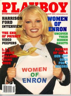 Playboy August 2002 Tenison Twins & Christina Santiago & Women of 