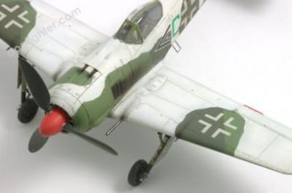 Built plastic model airplanes for sale Focke Wulf Fw 190 A 3 Pro Built 