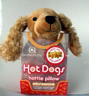 Spaniel Hot Dog Hottie Pillow Lavender Aroma Home New