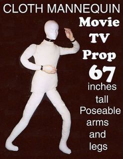 Newly listed Poseable Bendable Mannequin Movie TV Prop Dummy Heavy 
